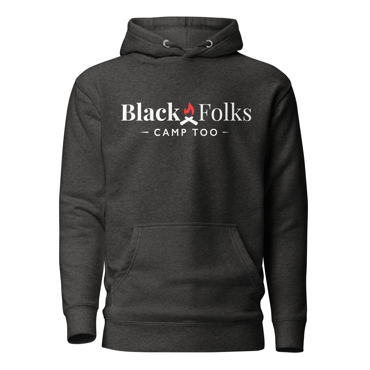 Black Folks Camp Too Logo Hoodie